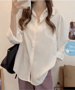Áo sơ mi nữ form rộng